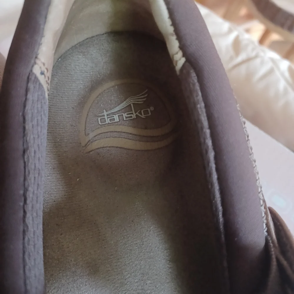 Dansko women's shoes size 38 brown leather - Picture 3 of 6